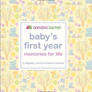 Baby's First Year Memories for Life Hardcover book